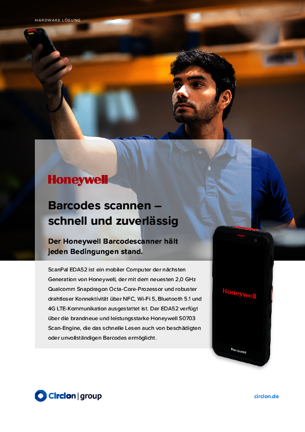 Honeywell – ScanPal EDA52 Mobiler Compuer